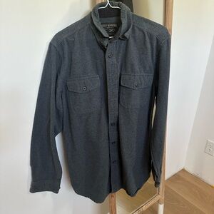 Grizzly mountain Blue Button-Up Shirt